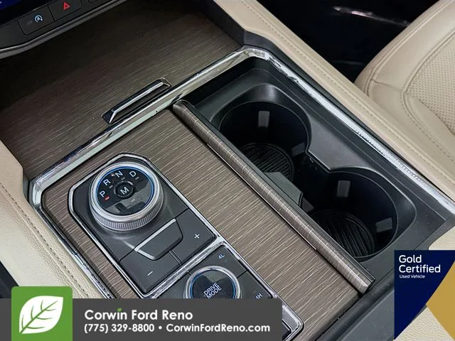 Used 2024 Agate Black Metallic Ford Limited image 21