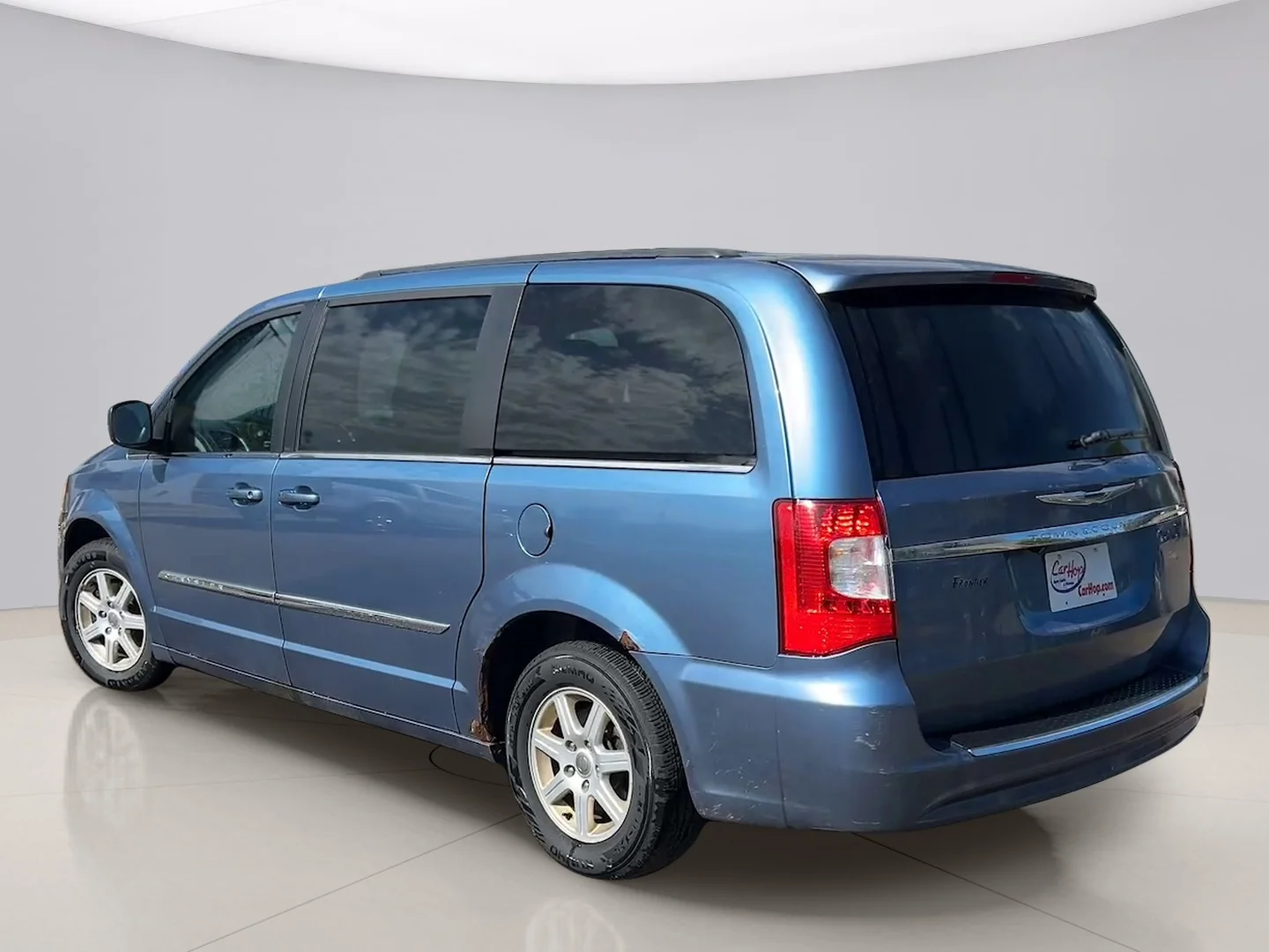 Used 2012 Blue Chrysler TOURING image 3