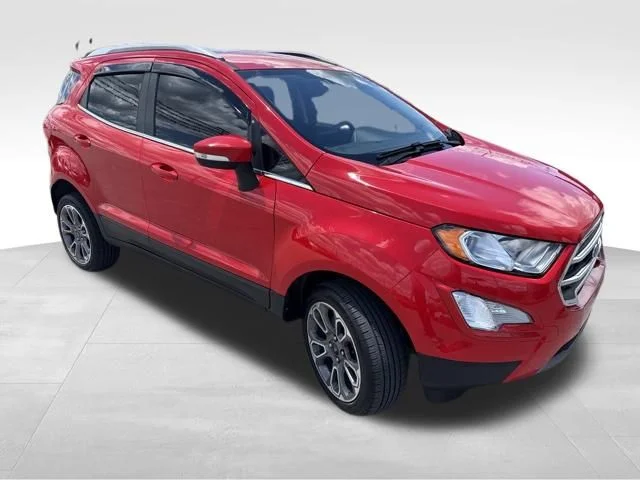 Used 2021 Red Ford Titanium image 4