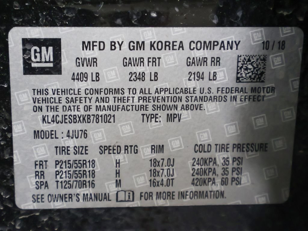 Used 2019 Black Buick Preferred image 33