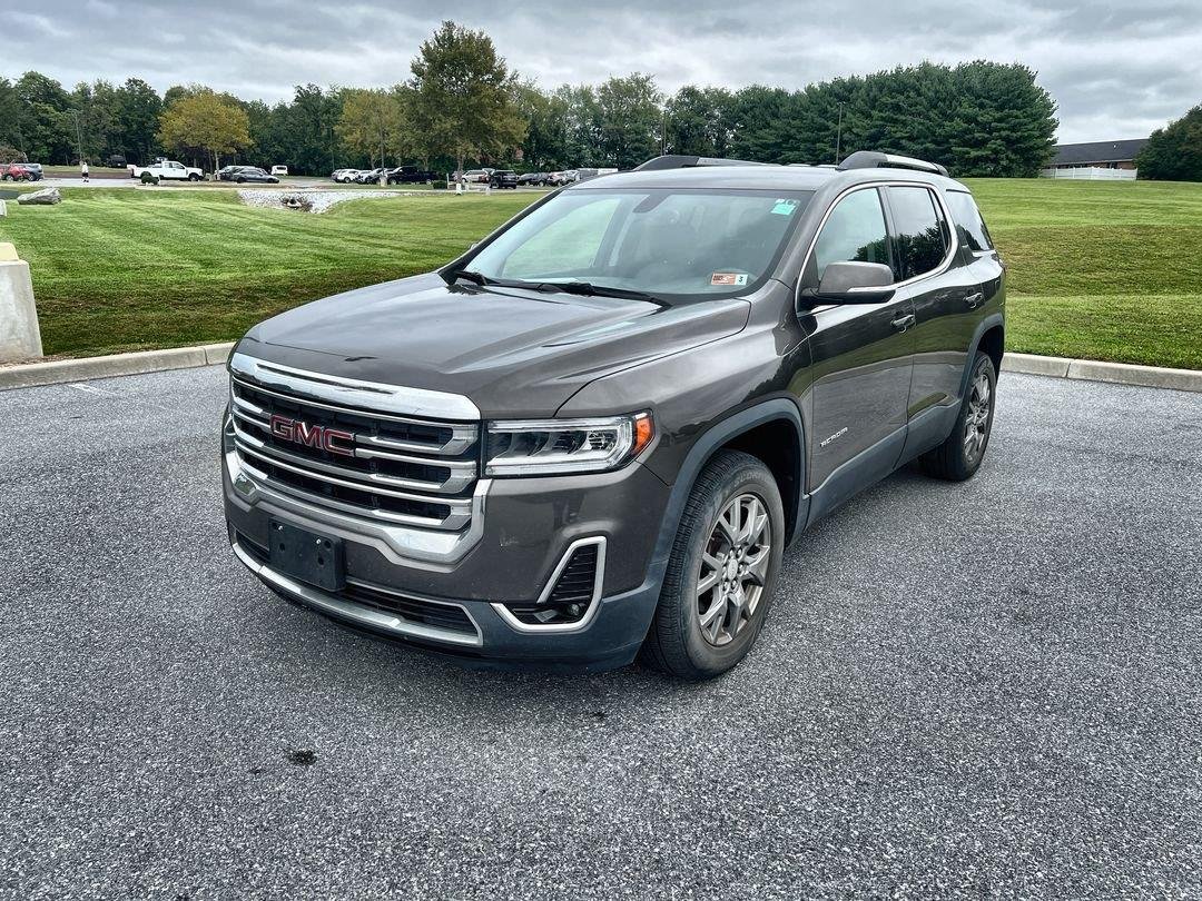 Used 2020 Smokey Quartz Metallic GMC SLT image 1