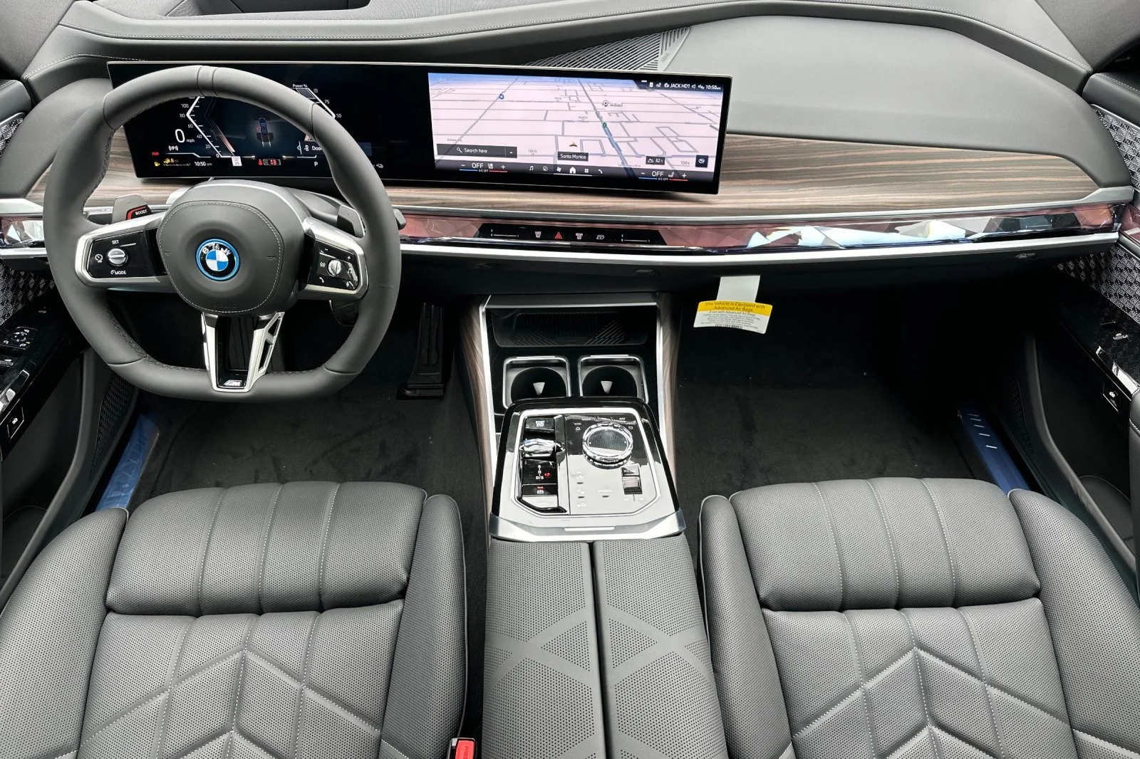 New 2026 Black Sapphire Metallic BMW 750e xDrive image 12