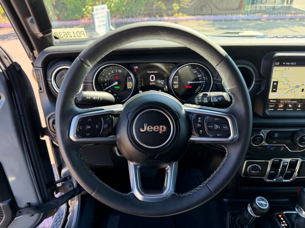 Certified Used 2023 Gray Jeep Sahara 4xe image 18