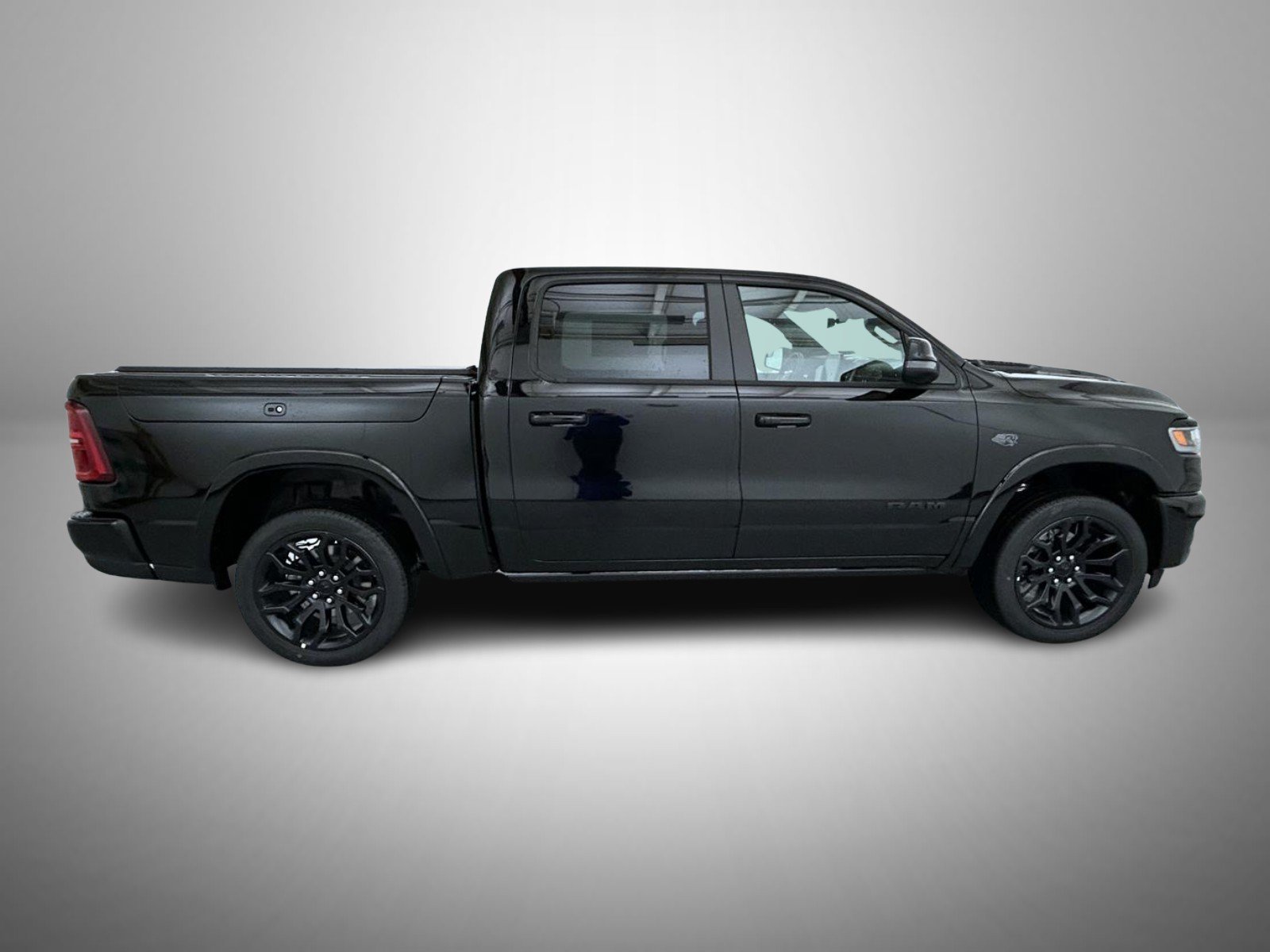 New 2027 Diamond Black Crystal Pearl-Coat Exterior Paint RAM Limited image 4