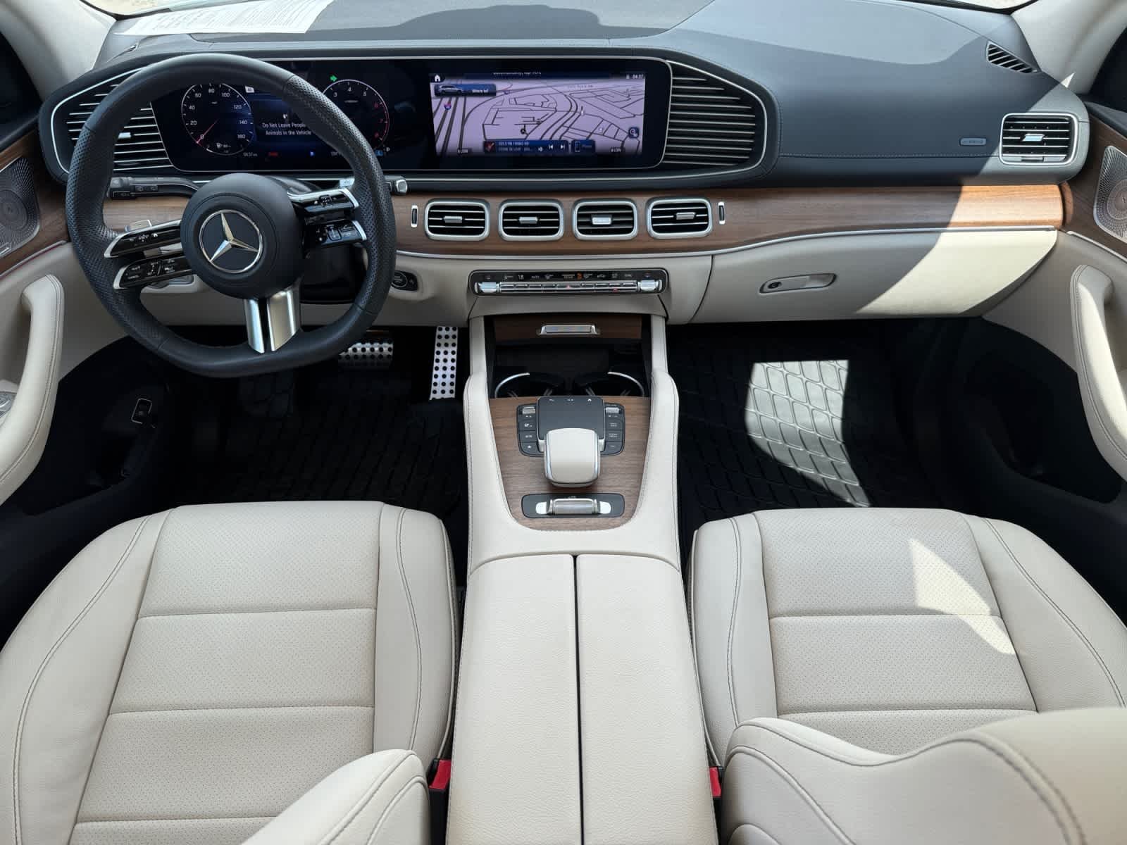 Certified Used 2024 MANUFAKTUR Alpine Grey Mercedes-Benz GLS 450 image 12