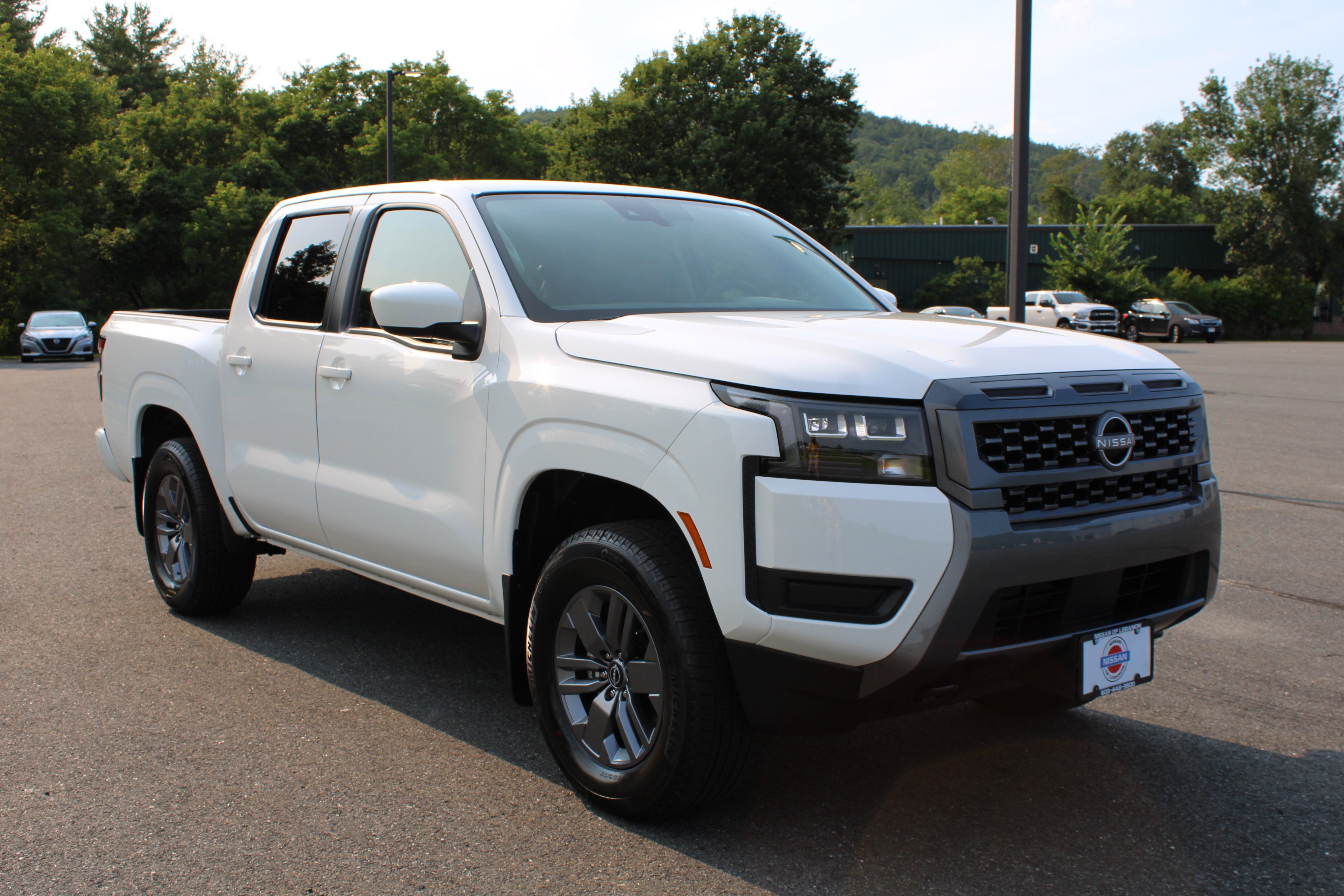 New 2026 Glacier White Nissan Crew Cab SV image 1