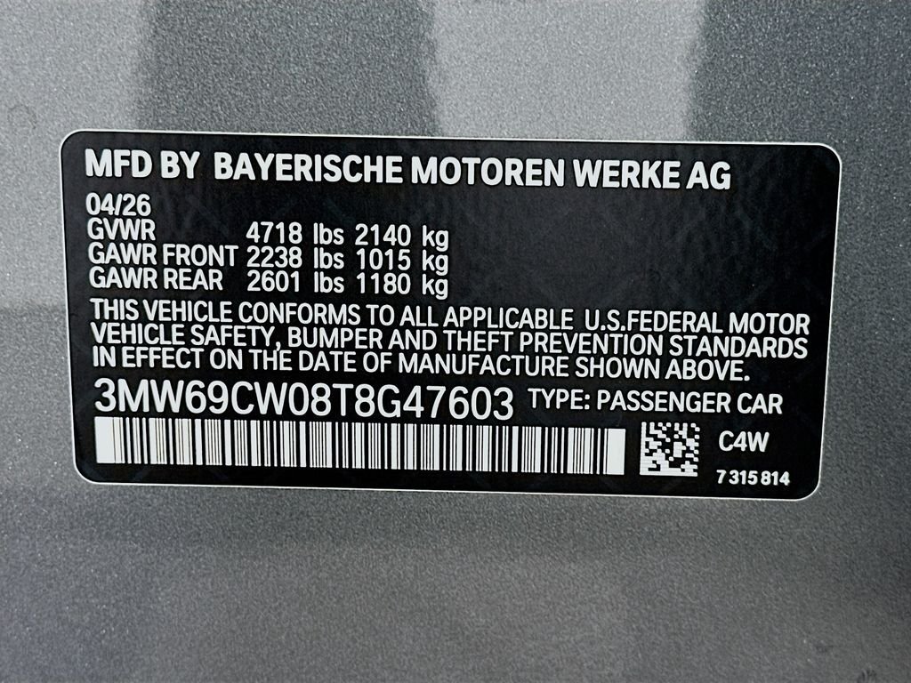 Used 2026 Skyscraper Grey Metallic BMW 330i image 24
