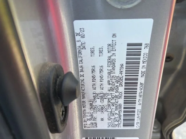 Used 2023 Silver Toyota SR5 image 7