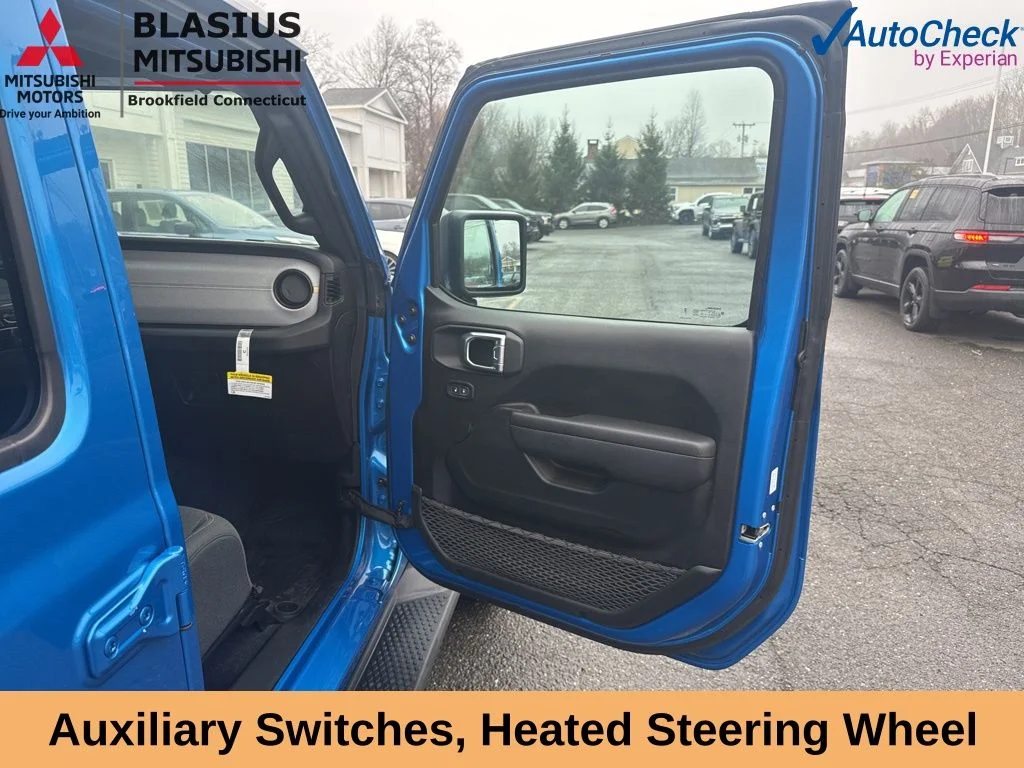 Used 2024 Blue Jeep Sport S 4xe image 19