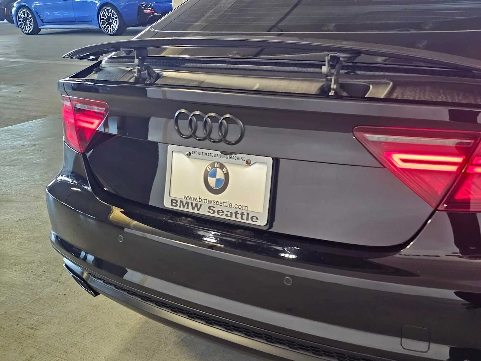 Used 2018 Brilliant Black Audi Premium Plus image 7
