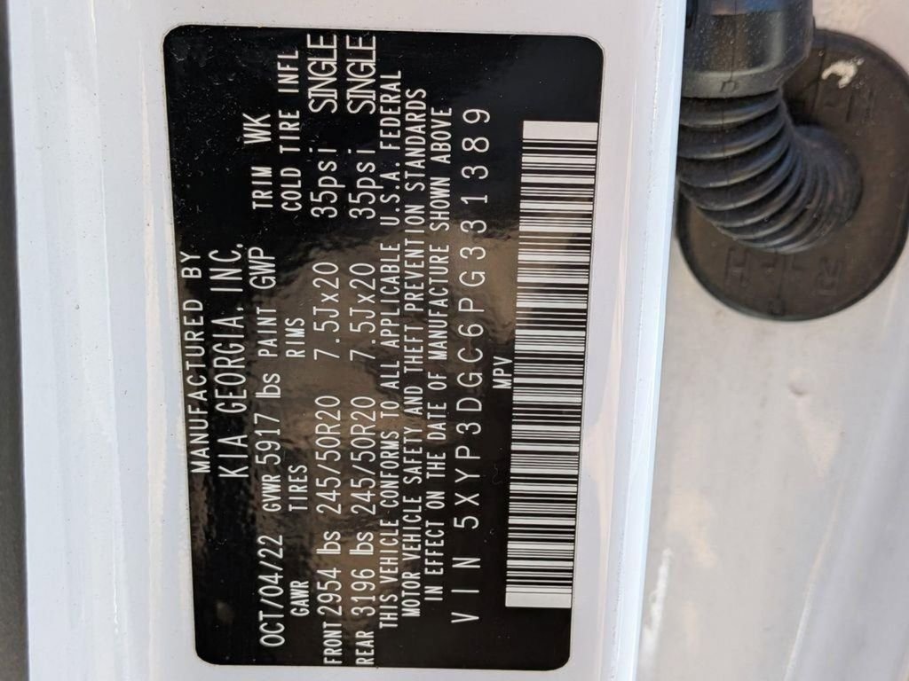 Certified Used 2023 White Kia EX X-Line image 35