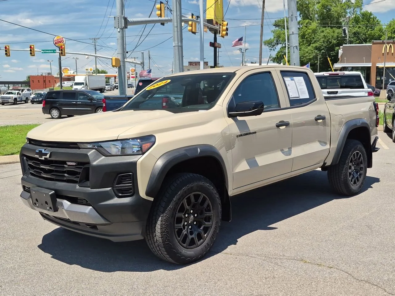 Used 2024 Sand Dune Metallic Chevrolet Trail Boss image 4