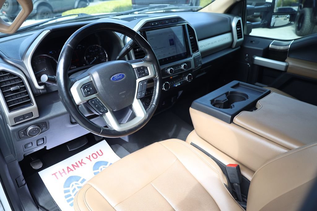 Used 2022 Oxford White Ford LARIAT image 12