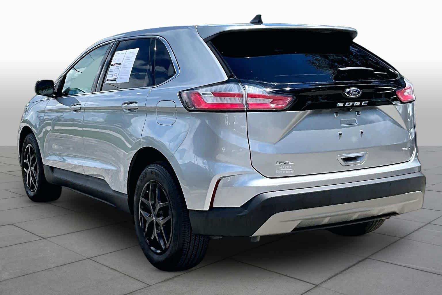 Used 2022 Iconic Silver Metallic Ford SEL image 12