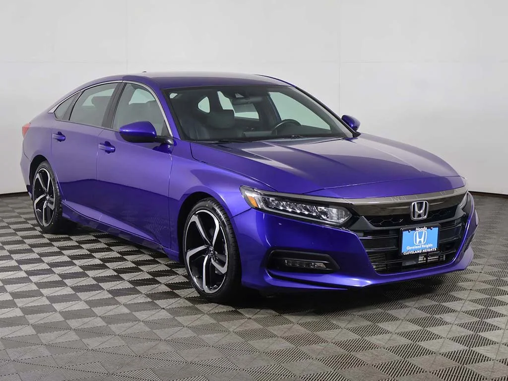 Used 2020 Honda Accord Sport with VIN 1HGCV1F38LA015027 for sale in Cleveland Heights, OH