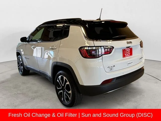 Used 2023 White Jeep Limited image 3