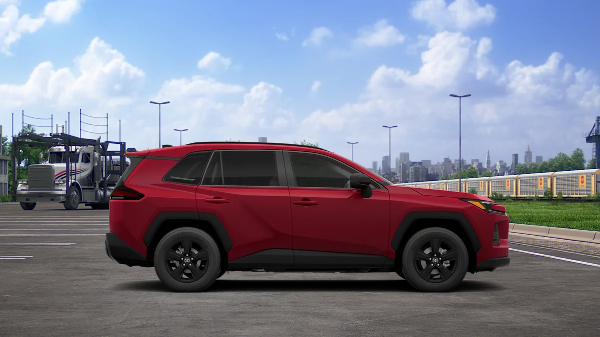 New 2026 Ruby Flare Pearl Toyota LE image 12