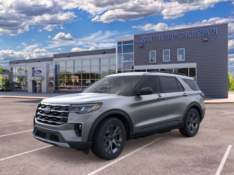 New 2026 Carbonized Gray Metallic Ford Active image 1