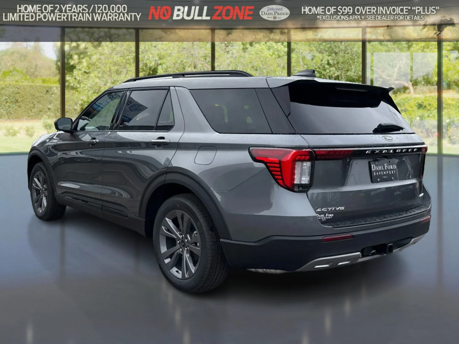 New 2026 Carbonized Gray Metallic Ford Active image 3