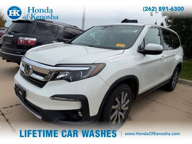 Used 2019 White Diamond Pearl Honda EX-L image 1