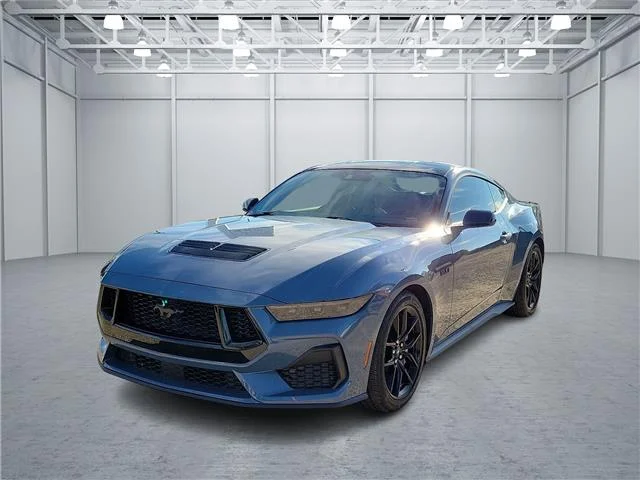 Used 2024 Grabber Blue Metallic Ford GT Fastback image 1