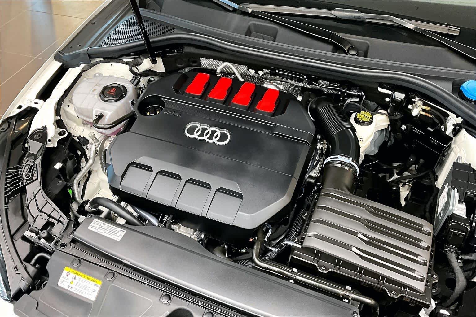Used 2025 Glacier White Metallic Audi Premium Plus image 29