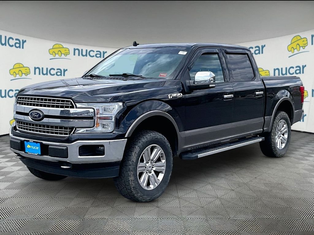Used 2019 Agate Black Metallic Ford Lariat image 3