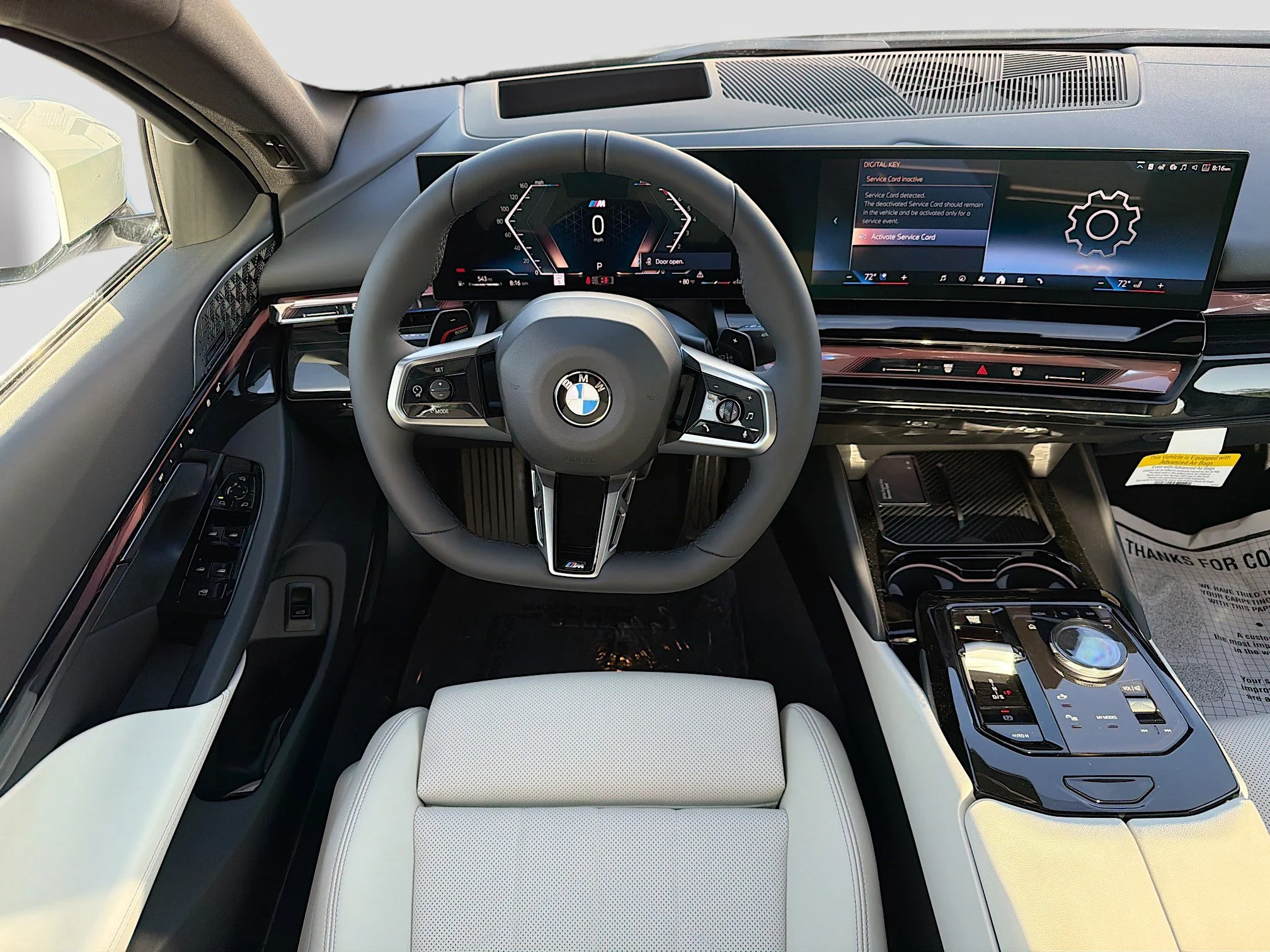 New 2027 Mineral White Metallic BMW 530i image 16