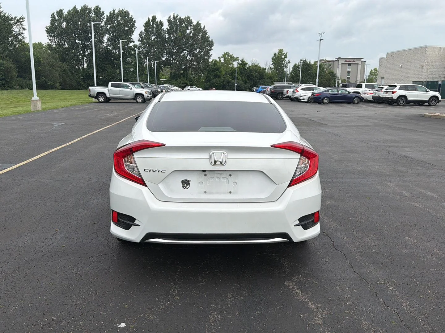 Used 2020 Platinum White Pearl Honda LX image 6