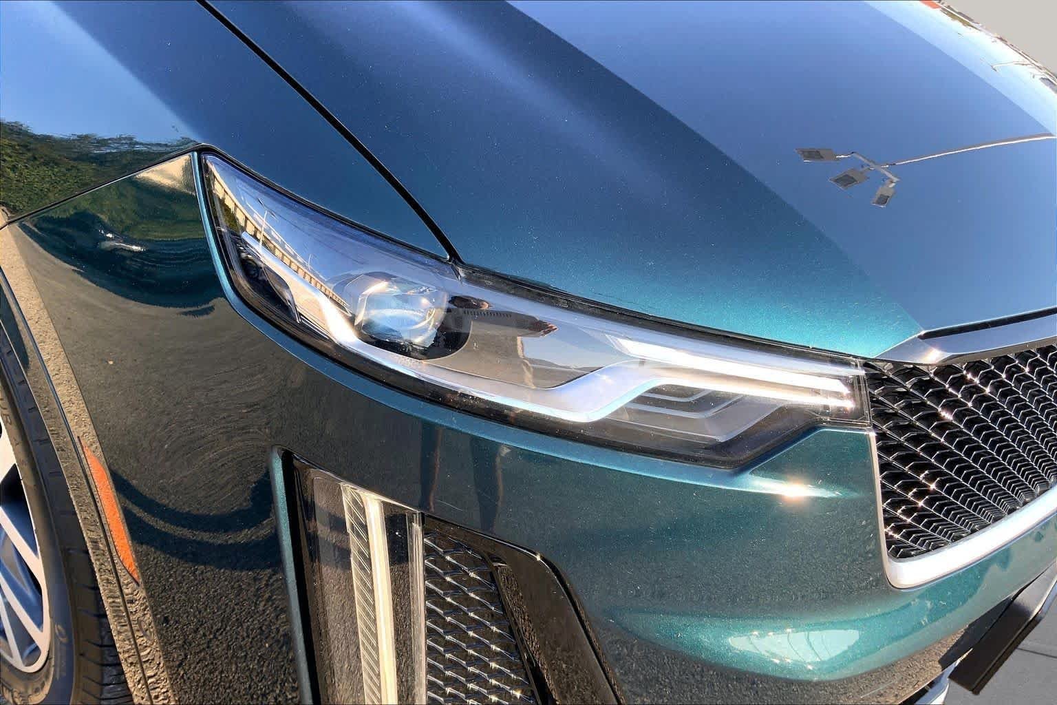 Used 2024 Emerald Lake Metallic Cadillac AWD Sport image 28