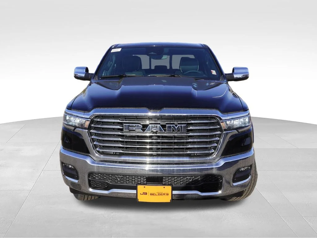 New 2026 Diamond Black Crystal Pearl-Coat Exterior Paint RAM Laramie image 9
