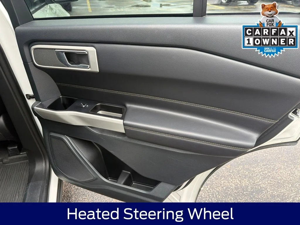 Certified Used 2023 White Metallic Ford XLT image 34