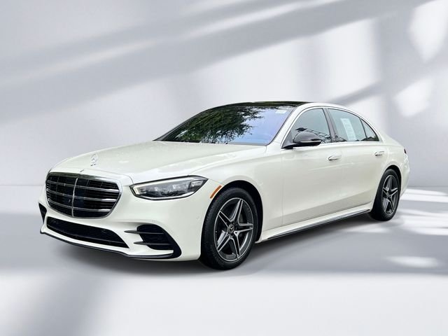 Certified Used 2022 White Mercedes-Benz S 500 image 3