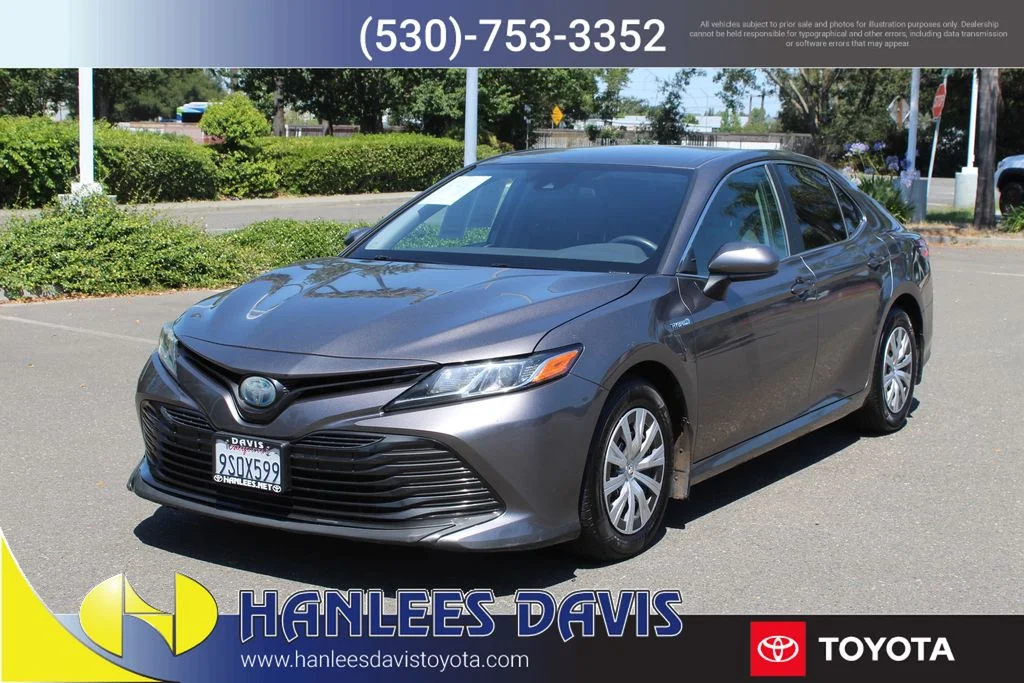 Used 2019 Gray Toyota LE image 3