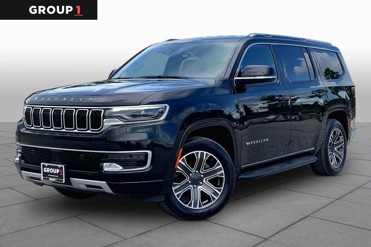 Used 2024 Diamond Black Crystal Pearlcoat Jeep Series II image 1