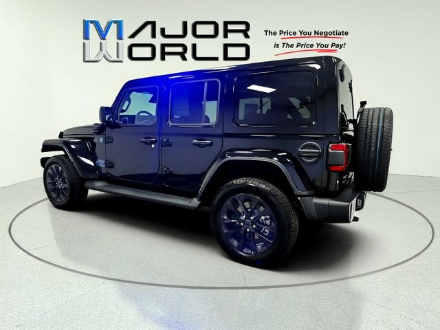 Used 2025 Black Jeep Sahara 4xe image 5