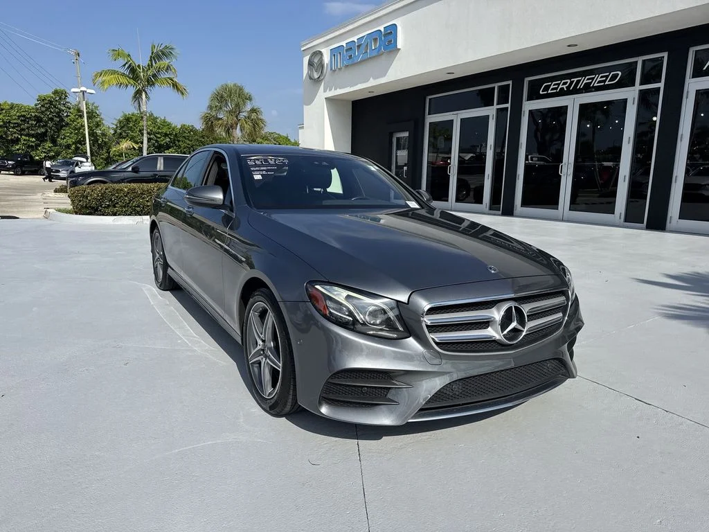 Used 2018 Selenite Gray Metallic Mercedes-Benz E 300 4MATIC® image 7