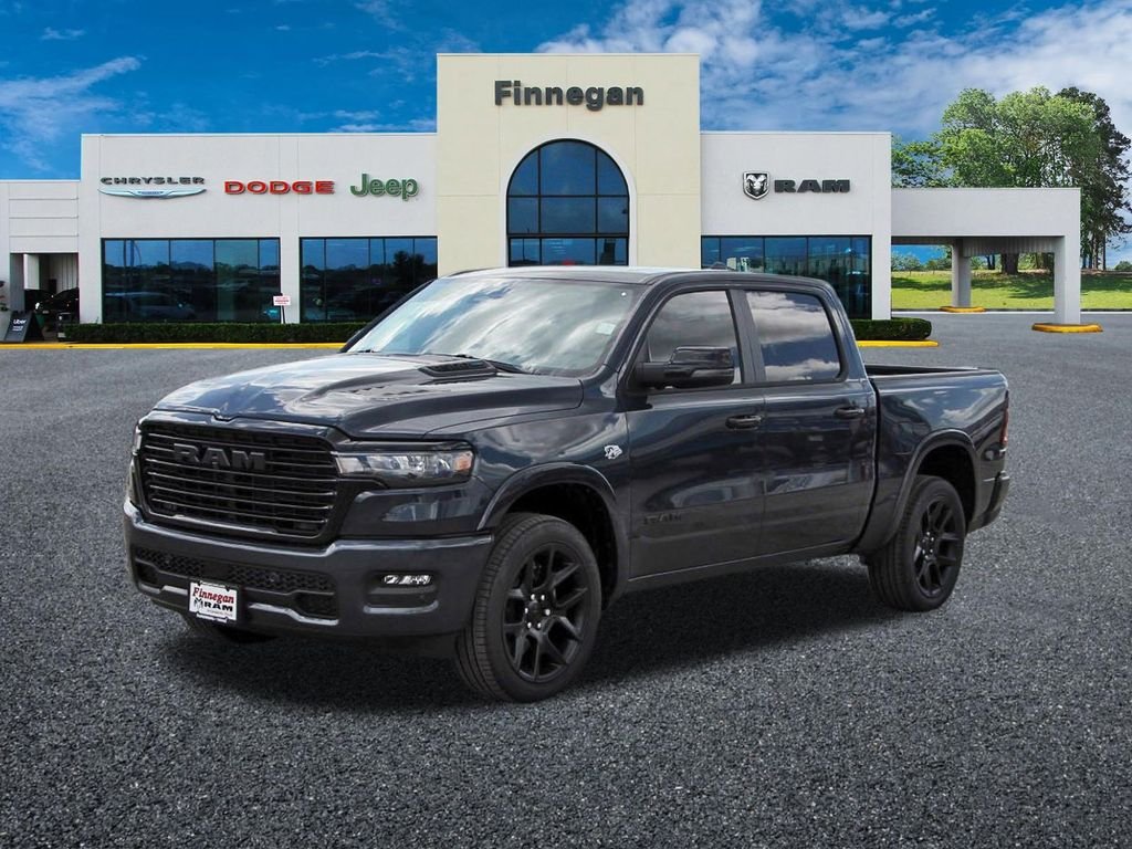 New 2026 Forged Blue Metallic Exterior Paint RAM Laramie image 3