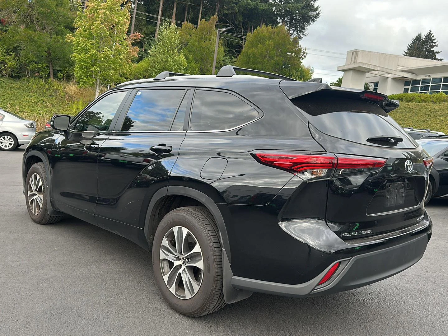 Used 2023 Midnight Black Metallic Toyota XLE image 2