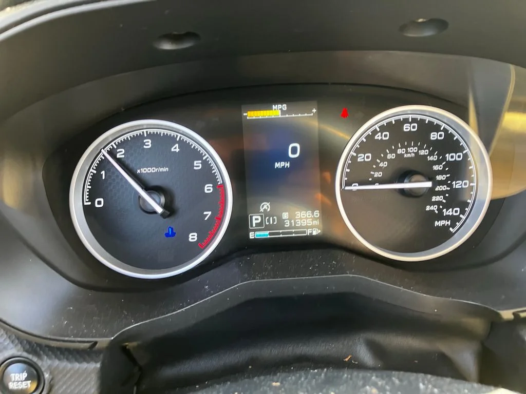 Used 2021 Red Subaru Limited image 3