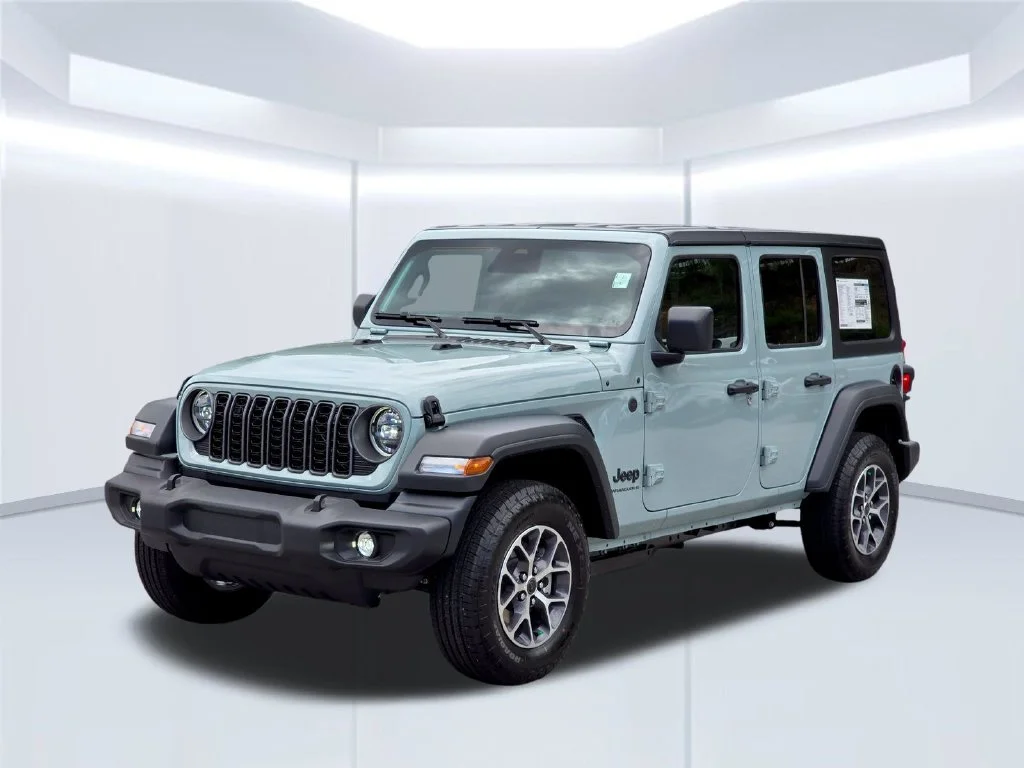 New 2026 Gray Jeep Sport S image 2