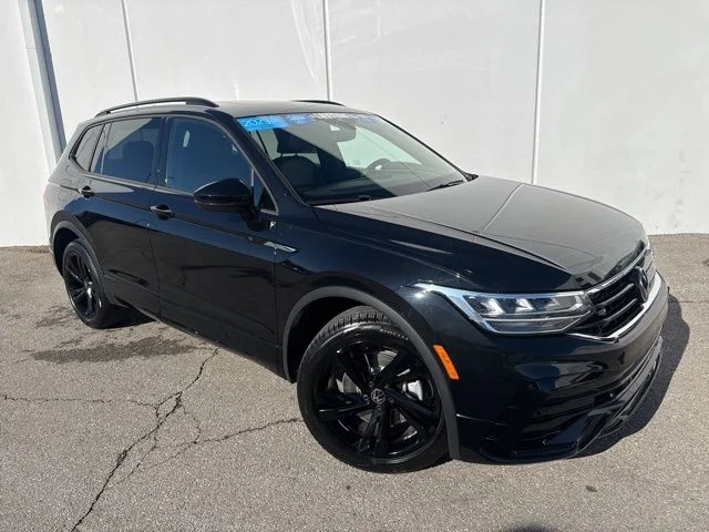 Certified 2023 Volkswagen Tiguan SE R-LINE BLACK with VIN 3VV8B7AXXPM033016 for sale in Kansas City