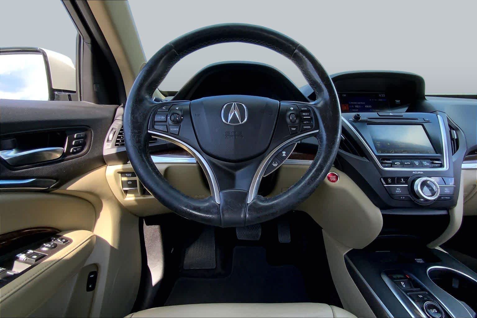 Used 2017 White Diamond Pearl Acura w/Technology Pkg image 6