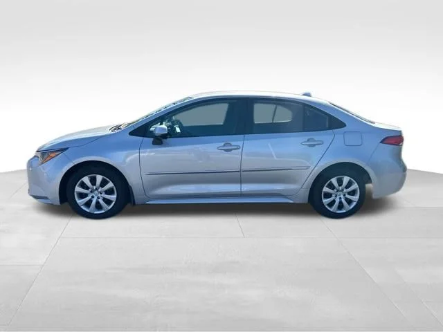 Certified Used 2024 Silver Toyota LE image 3