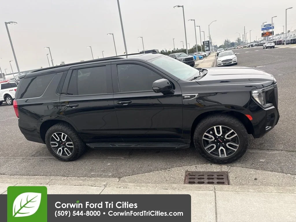 Used 2021 Black GMC AT4 image 4