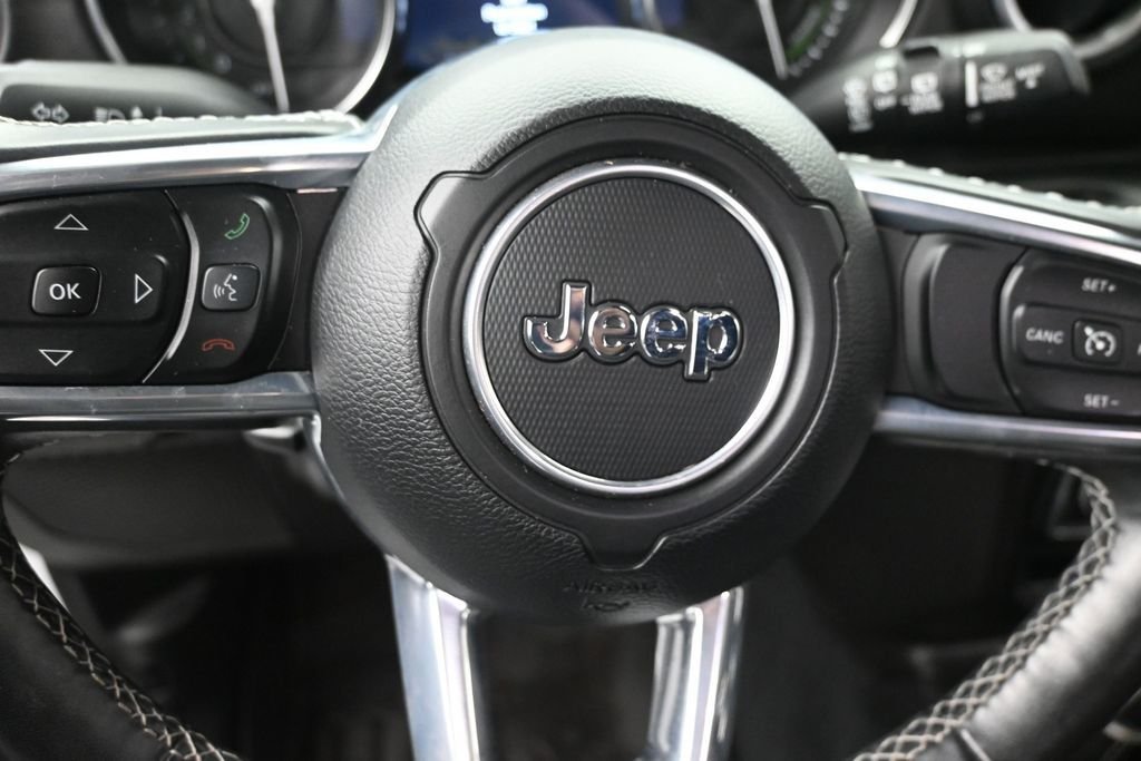 Used 2022 White Jeep Unlimited Sahara 4xe image 16