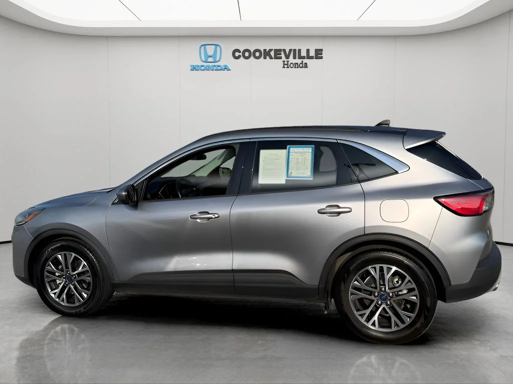 Used 2021 Iconic Silver Metallic Ford SEL image 8