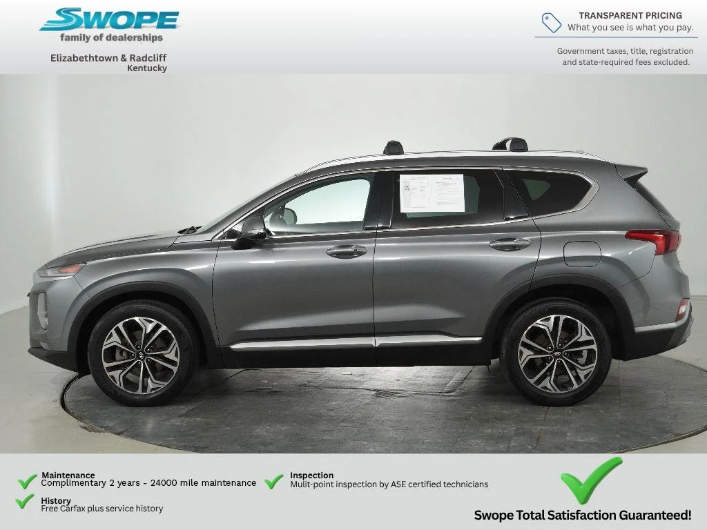 Used 2019 Machine Gray Hyundai Ultimate image 6