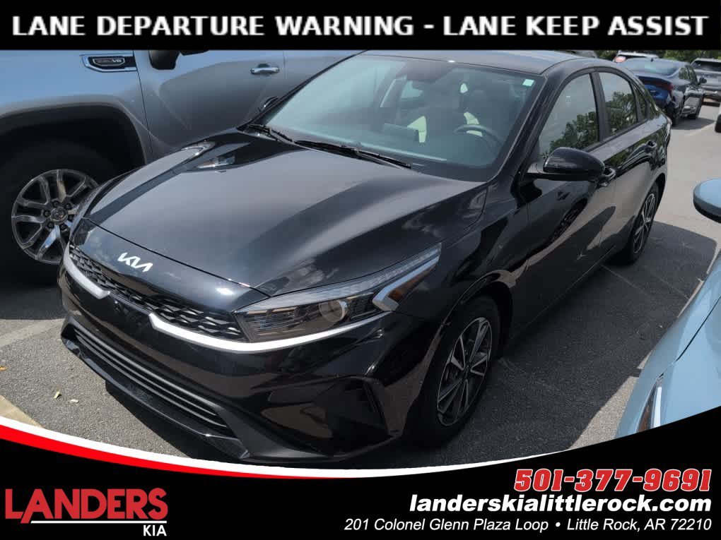 Used 2023 Aurora Black Kia LXS image 1