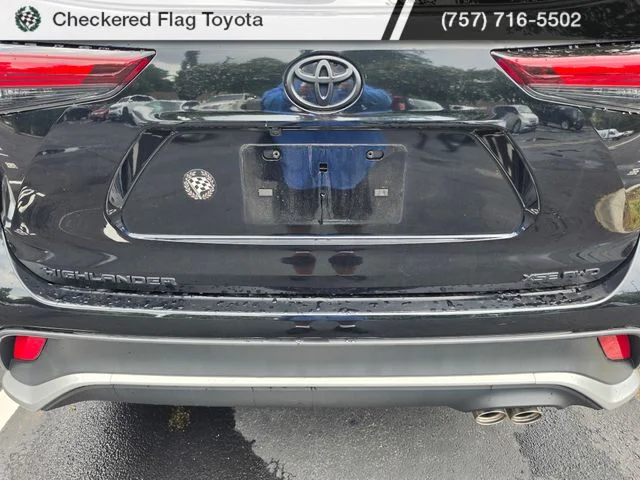 Used 2024 Midnight Black Metallic Toyota XSE image 7